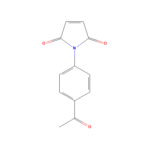 1082-85-5 N-(4-ACETYLPHENYL)MALEIMIDE chemical structure