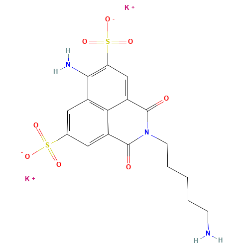 149733-79-9 LUCIFER YELLOW CADAVERINE chemical structure