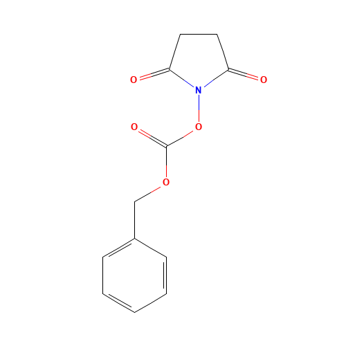13139-17-8 N-(Benzyloxycarbonyloxy)succinimide chemical structure