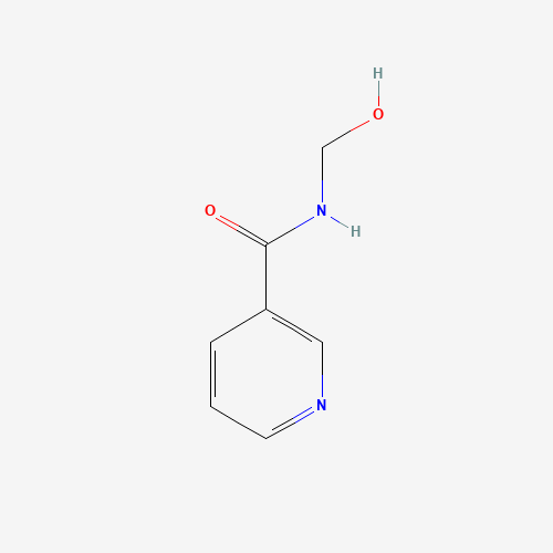 3569-99-1 3-Pyridinecarboxylic acid N-hydroxymethylamide chemical structure