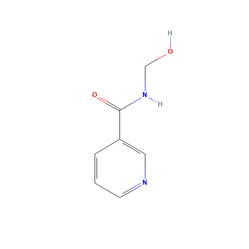 3569-99-1 3-Pyridinecarboxylic acid N-hydroxymethylamide chemical structure