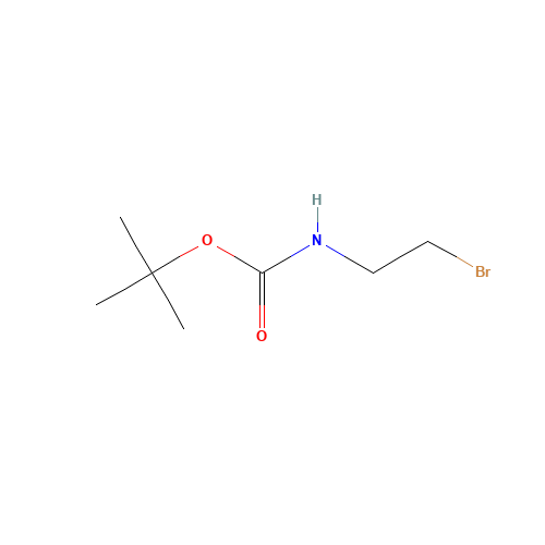 39684-80-5 tert-Butyl N-(2-bromoethyl)carbamate chemical structure
