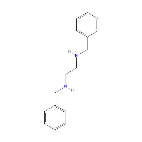 140-28-3 N,N'-Bis(phenylmethyl)-1,2-ethanediamine chemical structure