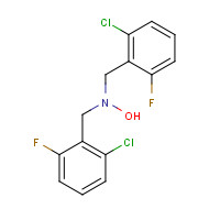 175136-75-1 N,N-BIS(2-CHLORO-6-FLUOROBENZYL)HYDROXYLAMINE chemical structure