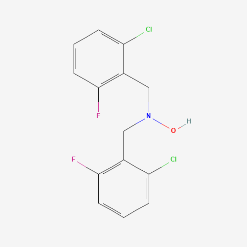 175136-75-1 N,N-BIS(2-CHLORO-6-FLUOROBENZYL)HYDROXYLAMINE chemical structure