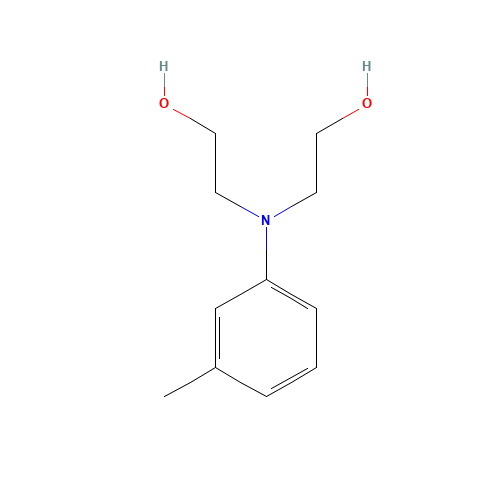 91-99-6 N,N-Di(hydroxyethyl)-m-toluidine chemical structure