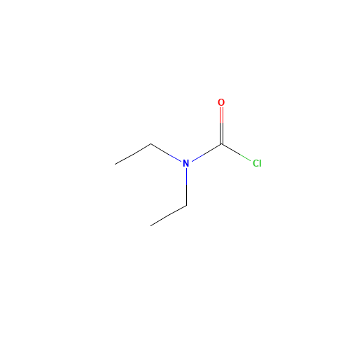 88-10-8 Diethylcarbamyl chloride chemical structure