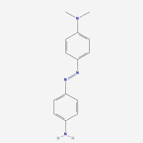539-17-3 N,N-DIMETHYL-4,4'-AZODIANILINE chemical structure