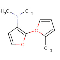 14496-35-6 N,N-DIMETHYL-5-METHYLFURFURYLAMINE chemical structure