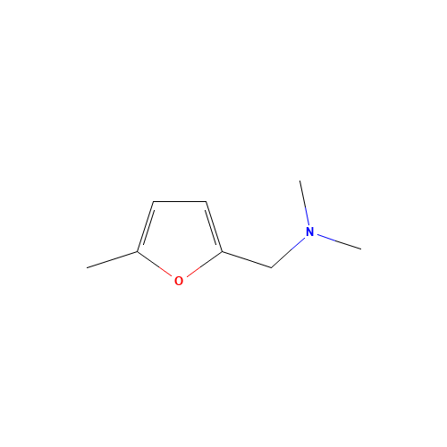 14496-35-6 N,N-DIMETHYL-5-METHYLFURFURYLAMINE chemical structure