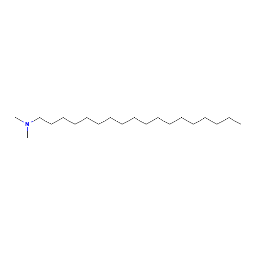 124-28-7 N,N-Dimethyloctadecylamine chemical structure