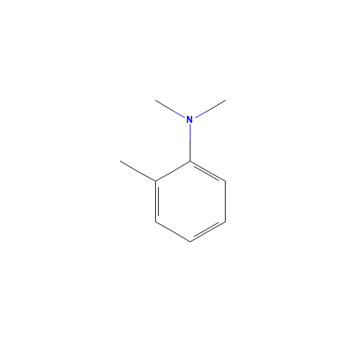 609-72-3 N,N,2-Trimethylbenzenamine chemical structure