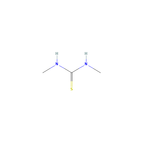 534-13-4 N,N'-DIMETHYLTHIOUREA chemical structure
