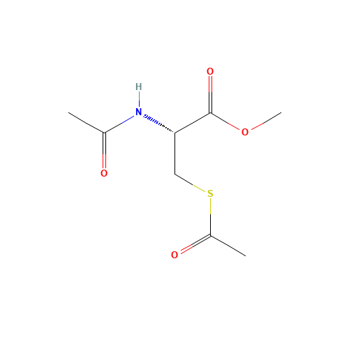 19547-88-7 N,S-DIACETYL-L-CYSTEINE METHYL ESTER chemical structure