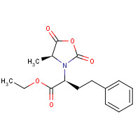 84793-24-8 Ethyl (S)-2-[(S)-4-methyl-2,5-dioxo-1,3-oxazolidin-3-yl]-4-phenylbutyrate chemical structure