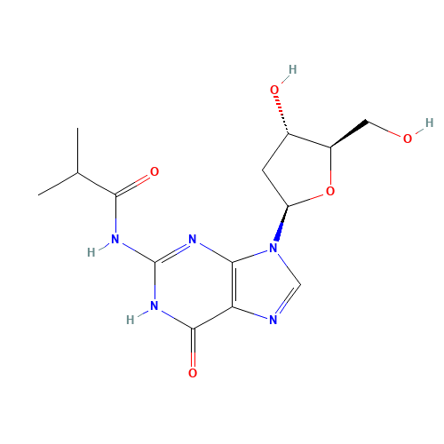 68892-42-2 N2-Isobutyryl-2'-deoxyguanosine chemical structure
