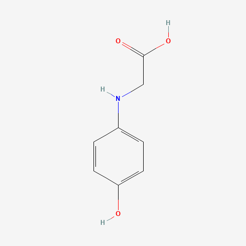 122-87-2 N-(4-HYDROXYPHENYL)GLYCINE chemical structure