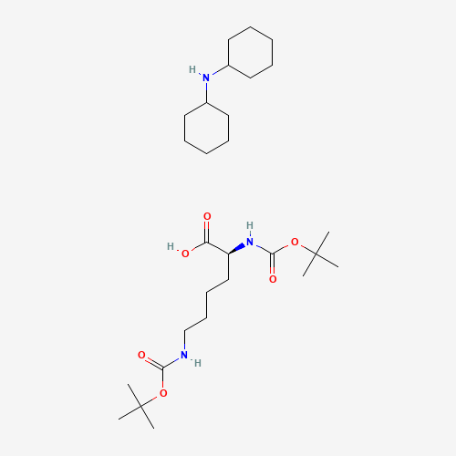 15098-69-8 BOC-LYS(BOC)-OH DCHA chemical structure