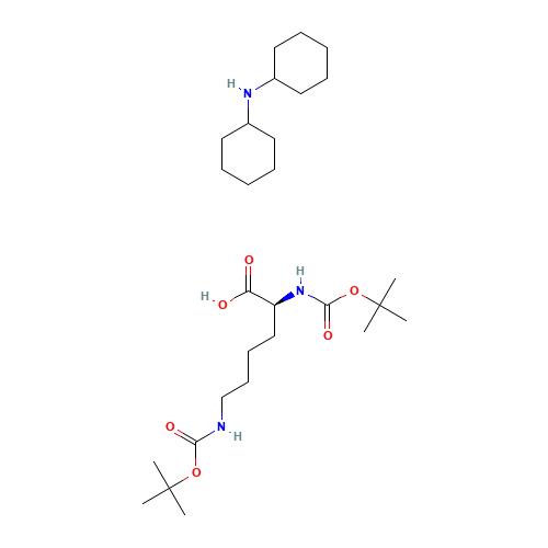 15098-69-8 BOC-LYS(BOC)-OH DCHA chemical structure