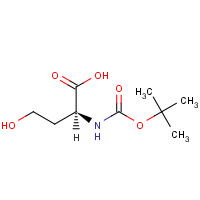 41088-86-2 N-Boc-L-Homoserine chemical structure