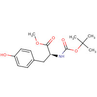 4326-36-7 Boc-L-Tyrosine methyl ester chemical structure