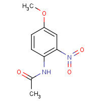 119-81-3 4-METHOXY-2-NITROACETANILIDE chemical structure