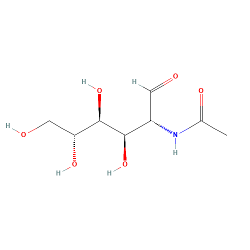 7512-17-6 2-Acetamido-2-deoxy-D-glucose chemical structure