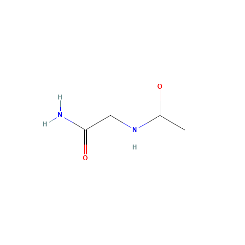 2620-63-5 N-ACETYLGLYCINAMIDE chemical structure