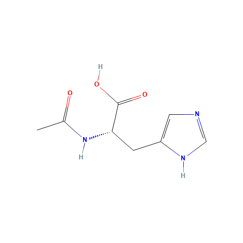 2497-02-1 N-Acetyl-L-histidine chemical structure