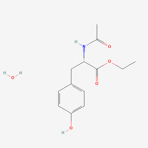 36546-50-6 Ethyl N-acetyl-L-tyrosinate hydrate chemical structure