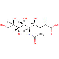 131-48-6 N-Acetylneuraminic acid chemical structure