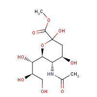 50998-13-5 N-Acetylneuraminic acid methyl ester chemical structure