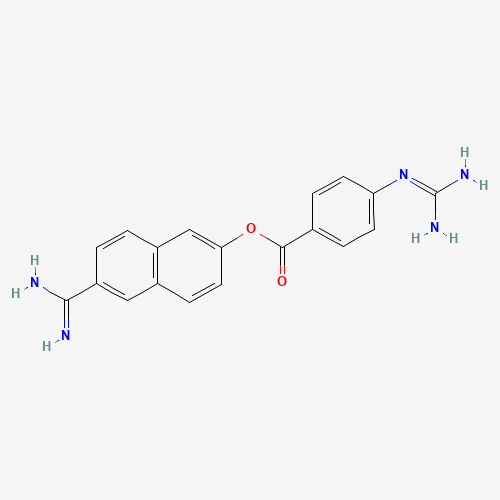 81525-10-2 NAFAMOSTAT MESYLATE chemical structure