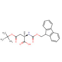 112883-39-3 Fmoc-D-Aspartic acid beta-tert-butyl ester chemical structure