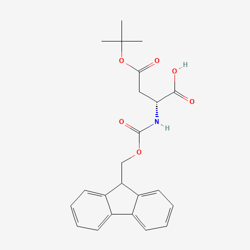 112883-39-3 Fmoc-D-Aspartic acid beta-tert-butyl ester chemical structure