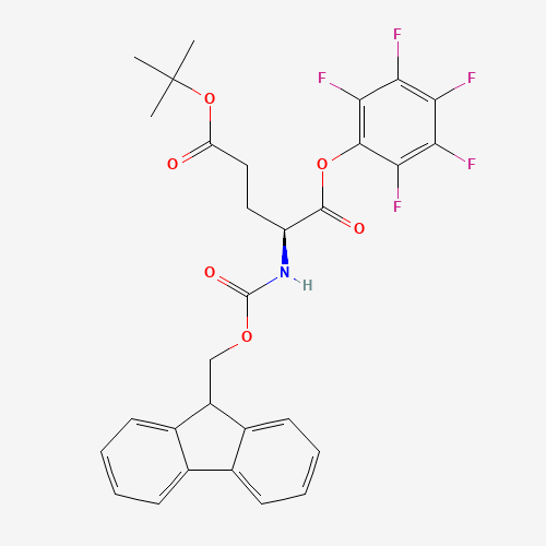 86061-04-3 FMOC-GLU(OTBU)-OPFP chemical structure