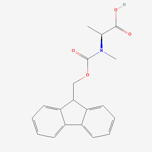 84000-07-7 FMOC-N-Methyl-L-alanine chemical structure