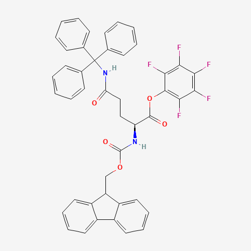 132388-65-9 FMOC-GLN(TRT)-OPFP chemical structure