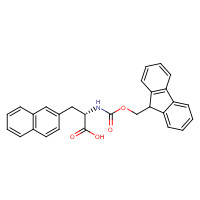 112883-43-9 (S)-N-Fmoc-3-(2-naphthyl)alanine chemical structure