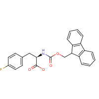 177966-64-2 FMOC-D-4-Fluorophe chemical structure