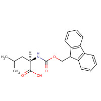 114360-54-2 Fmoc-D-leucine chemical structure