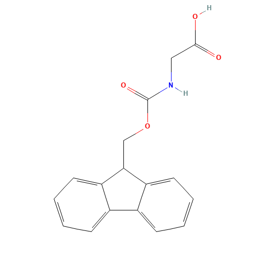 29022-11-5 FMOC-Glycine chemical structure