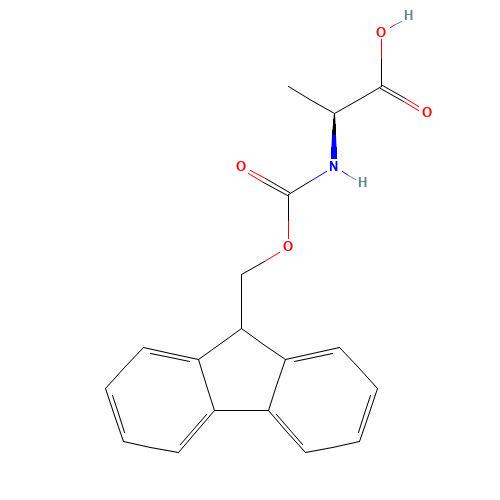 35661-39-3 FMOC-Ala-OH chemical structure