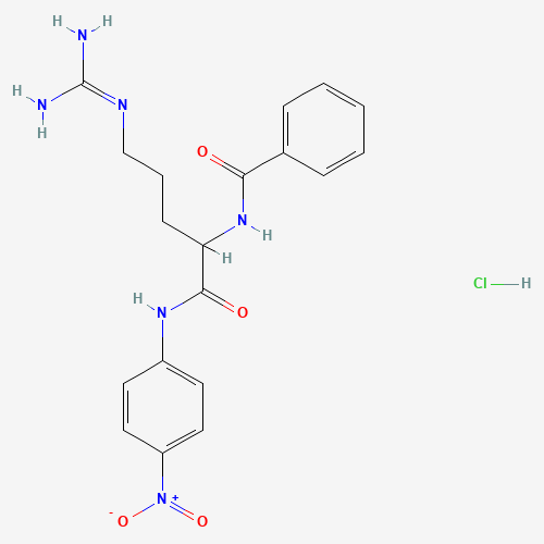 911-77-3 N-Benzoyl-DL-arginine-4-nitroanilide hydrochloride chemical structure