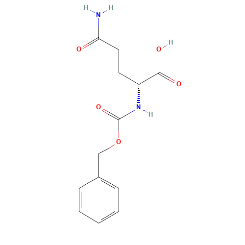 13139-52-1 Z-D-GLN-OH chemical structure