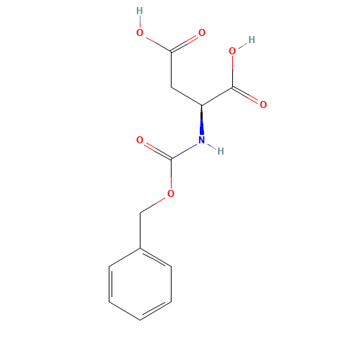 1152-61-0 N-Carbobenzyloxy-L-aspartic acid chemical structure