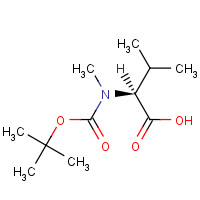 45170-31-8 Boc-N-methyl-L-valine chemical structure