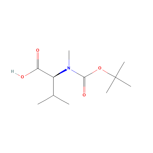 45170-31-8 Boc-N-methyl-L-valine chemical structure