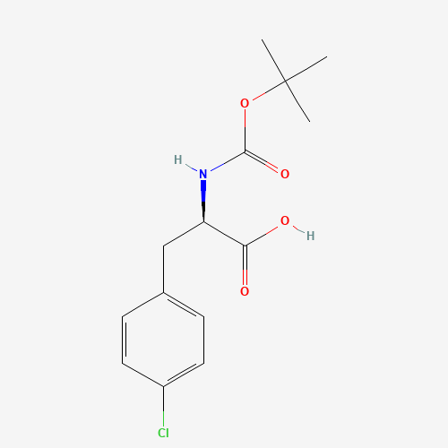 57292-44-1 BOC-D-4-Chlorophe chemical structure