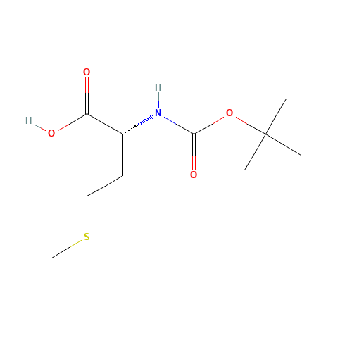 5241-66-7 BOC-D-Methionine chemical structure